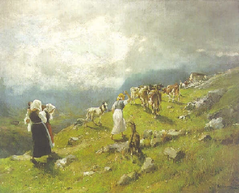 Primavera in alta montagna